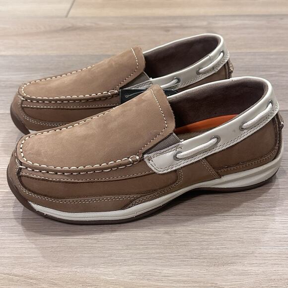 Rockport Works NIB Women's 7.5 Sailing Club Work Boat Shoes Steel Toe - Picture 7 of 12